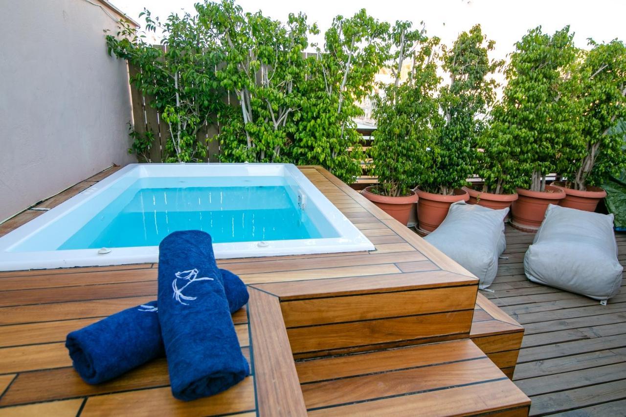 Апартаменты Beautiful Penthouse In Athens With Outside Jacuzzi Экстерьер фото