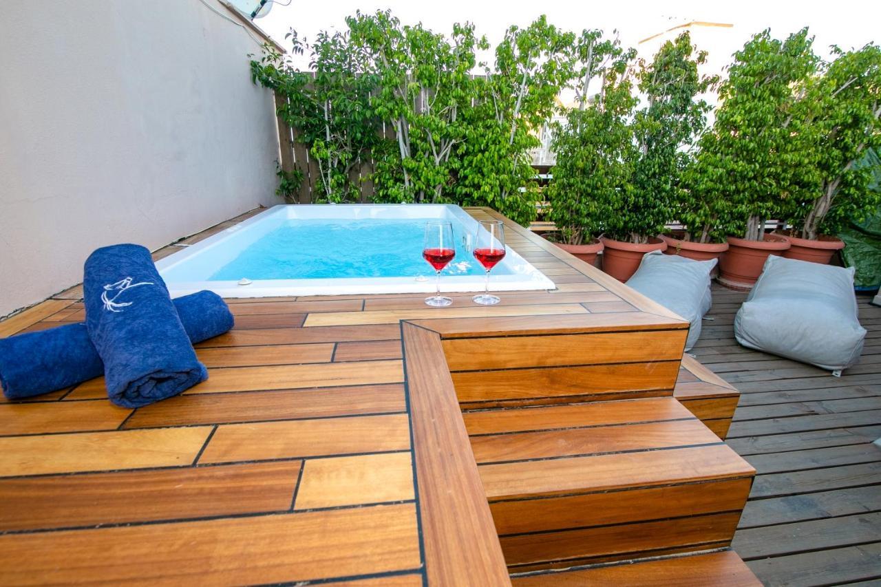 Апартаменты Beautiful Penthouse In Athens With Outside Jacuzzi Экстерьер фото